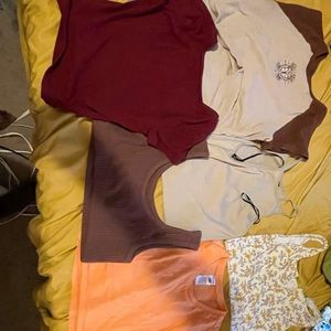 tanks/ crop tops bundle